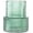 Green, variant on Ribbed Vase, Fluted Glass Vase for Flowers, Clear Flower Vases for Tulips, Modern Vases for Living Room, Dining Table, Office, Bedroom, Mantle, Shelf, Wedding, 7 Inch