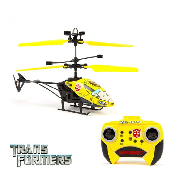 World Tech Toys Licensed Transformers Bumblebee Flying Toy, Ages 8 & above