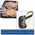 thumbnail image 3 of Christmas Soft Comfortable Furry Printed Armrest Cover Car Armrest Mat Armrest Accessory 12.5x8.2 Inch, 3 of 6