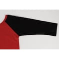 thumbnail image 6 of Inkmeso Womens Color Block Raglan Quarter Sleeve TShirt Baseball Tee Casual Sports Jersey Top, 6 of 8