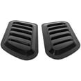 thumbnail image 4 of Hweilai 2pcs Air Intake Cover, Car Hood Intake Trims - Black, 4 of 5