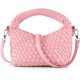 thumbnail image 1 of LHSHID Women Woven Tote Small Crossbody Bag, Weave Quilted Purse Square Shoulder Bag Woven Handbag with Detachable Strap, 1 of 7