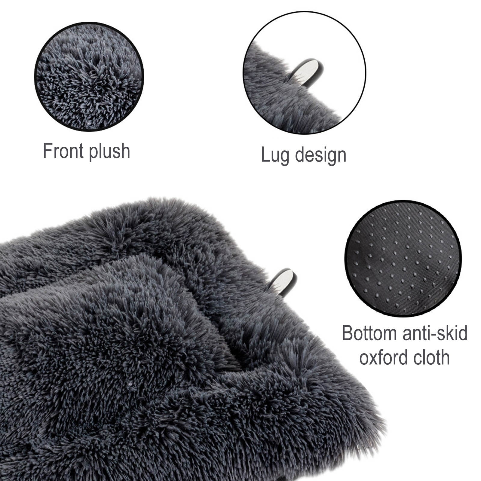 VBODN Cat Beds for Indoor Cats Clearance,Extra Large Dog Bed,Dog Bed Mat Soft Pet Blankets Sleep Pad For Cats Winter Warm Plush Mats Pad Washable Kennel Bed For Small Dogs,for Dogs & Cats