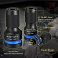 thumbnail image 5 of AMTOVL 6-Piece Hex Adapter Set - 1/4 3/8 1/2-INCH Drive to 1/4 Hex Converter with Quick-Release & Socket Adapters for Impact Drivers (Blue), 5 of 7