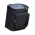thumbnail image 4 of Bolsa de almacenamiento delantera para scooter de 17 litros de gran capacidad, de tela Oxford, para colgar en la moto. Bolsa transparente negra, 4 of 8