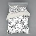 thumbnail image 2 of Ambesonne Vintage Bedding Set 3 Pcs, New Modern Art, Twin, White and Black, 2 of 3