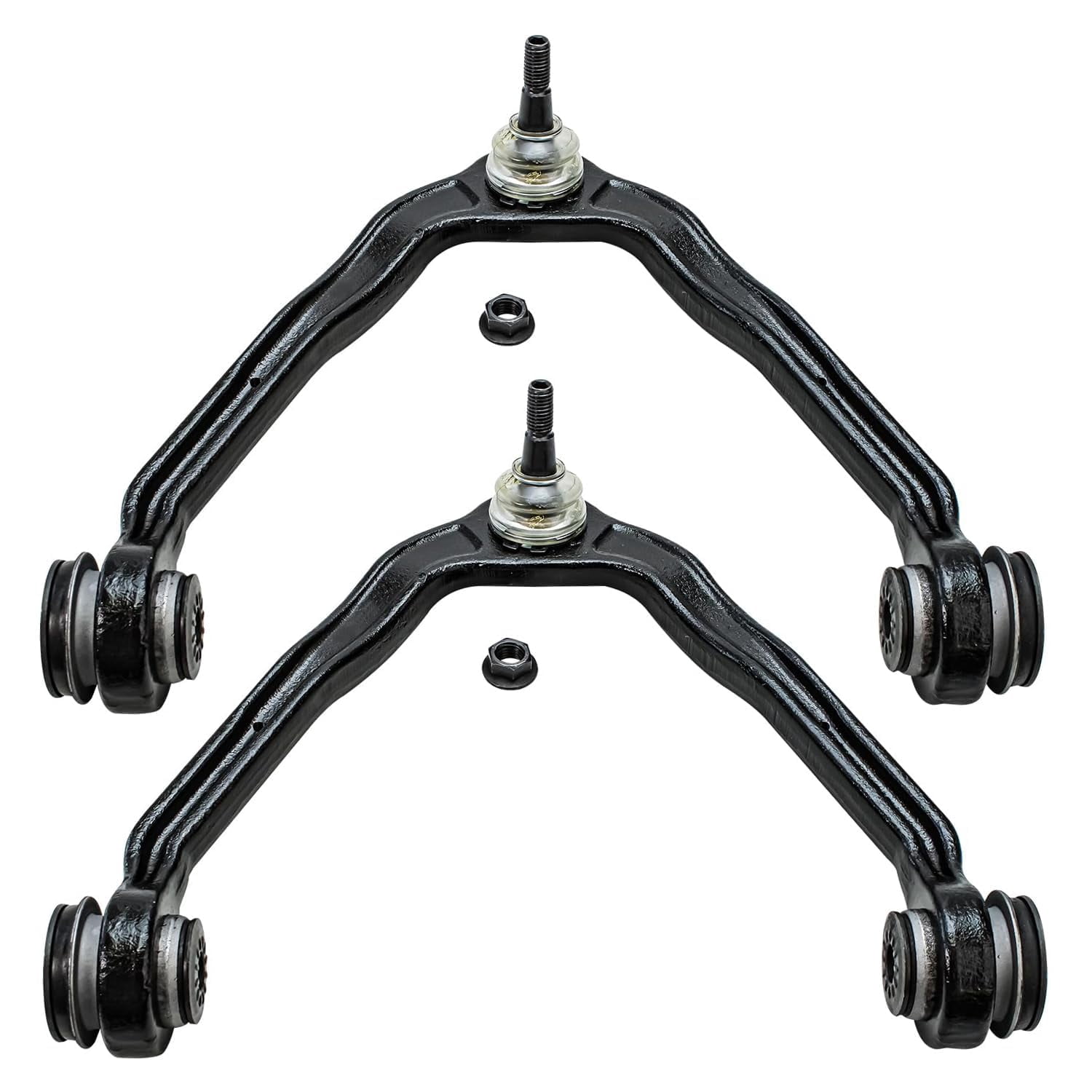 Detroit Axle - 2WD Front End Kit for 1999-2006 Chevy Silverado GMC Sierra 1500 2 Upper Control Arms w/Ball Joints 2 Lower Ball Joints 2 Sway Bars 2000 2001 2002 2003 2004 2005 Replacement