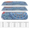 thumbnail image 2 of HAHDAXIA Mandala Bedding Solid Comforter Set for All Seasons,3 Pieces(1 Comforter+2 Pillowcases),Soft Microfiber Bedding Set Full(79"x90"), 2 of 7