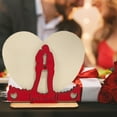 thumbnail image 6 of Desk Accessories Promotion Sale! Nomeni Valentines Day Wooden Table Top Decorations Wooden Signs Table Centerpieces Decoration for Valentine Day Party Table Home Decor, Home Decor Clearance Sale, 6 of 6
