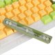 thumbnail image 2 of 107 Keys Three-Color Translucent Arc Layout Mechanical Keyboard Keycaps Matcha Yellow, 2 of 4