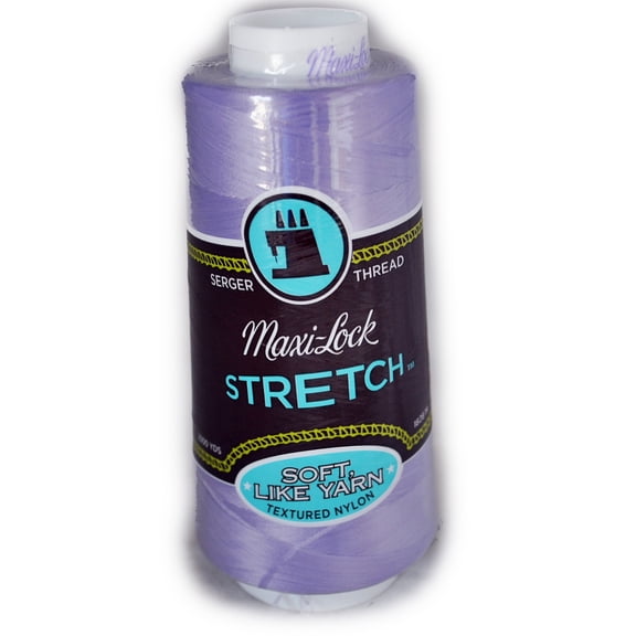 A&E Maxi Lock Stretch Textured Nylon Orchid Serger Thread MWN-32645