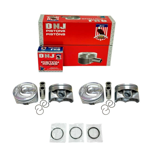 DNJ PRK4235 Piston and Ring Kit Fits Cars & Trucks 2012-2018 Lincoln Edge Escape 2.0L L4 16V DOHC