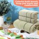 thumbnail image 4 of Absorbent Cotton Bath Towel Set (70x140cm), Lightweight & Quick-Dry, 4 of 5