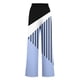 thumbnail image 3 of Puntoco Pantalones De Pierna Ancha Con Cordón Y Estampado Geométrico De Moda Para Mujer Azul Claro Xl, 3 of 4