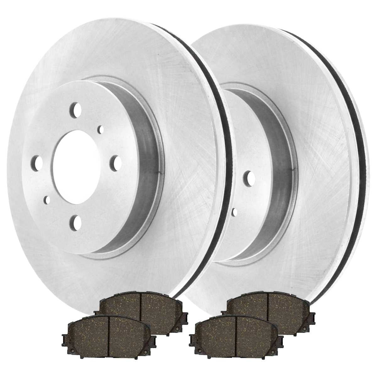 Ceramic Brake Pads And Rotors Front Rear For Ford C-Max  2013-2017 2018 