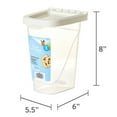 Vibrant Life Pet Treat Storage Container, 2 lb