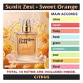 thumbnail image 4 of Seamless Hold Sunlit Zest Sweet Orange Citrus Perfume for Women & Men Parfum | Long-Lasting Oil-Based Arabic Luxury Citrus Single Notes Fragrance | Inspired Custom Blend - 3.4 oz (100 ml), 4 of 6