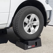Car Service Ramps for Oil Change, 7,500 lb GAWR, 6.5in Lift, Underbody Access, Black Widow, Pair