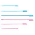thumbnail image 4 of 6pcs Household Handled Silicone Spatulas Set Utensils Kitchen Baking Scrapers, 4 of 7