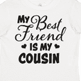 thumbnail image 4 of Inktastic My Best Friend is My Cousin with Hearts Boys or Girls Toddler T-Shirt, 4 of 5