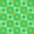 thumbnail image 1 of Ahgly Company Machine Washable Indoor Square Transitional Neon Green Area Rugs, 5' Square, 1 of 7