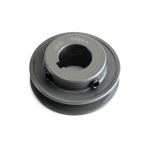 QWORK AK281 Single groove  Sheaves, 280 OD 1 Bore VBelt Sheave, A