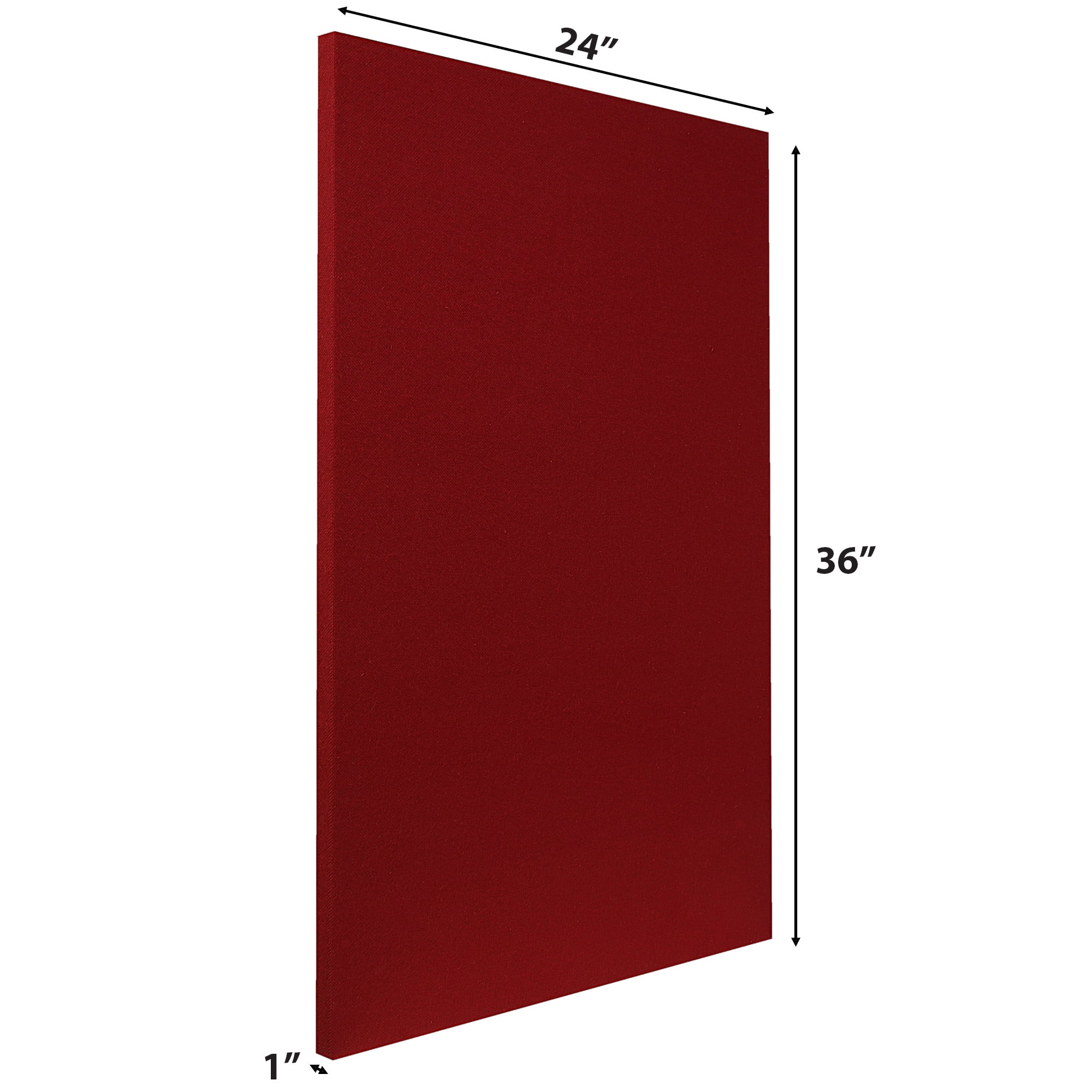 ATS Acoustics Hardened Edge Fire Rated Professional Studio Quality Acoustic Panel 24x36x1