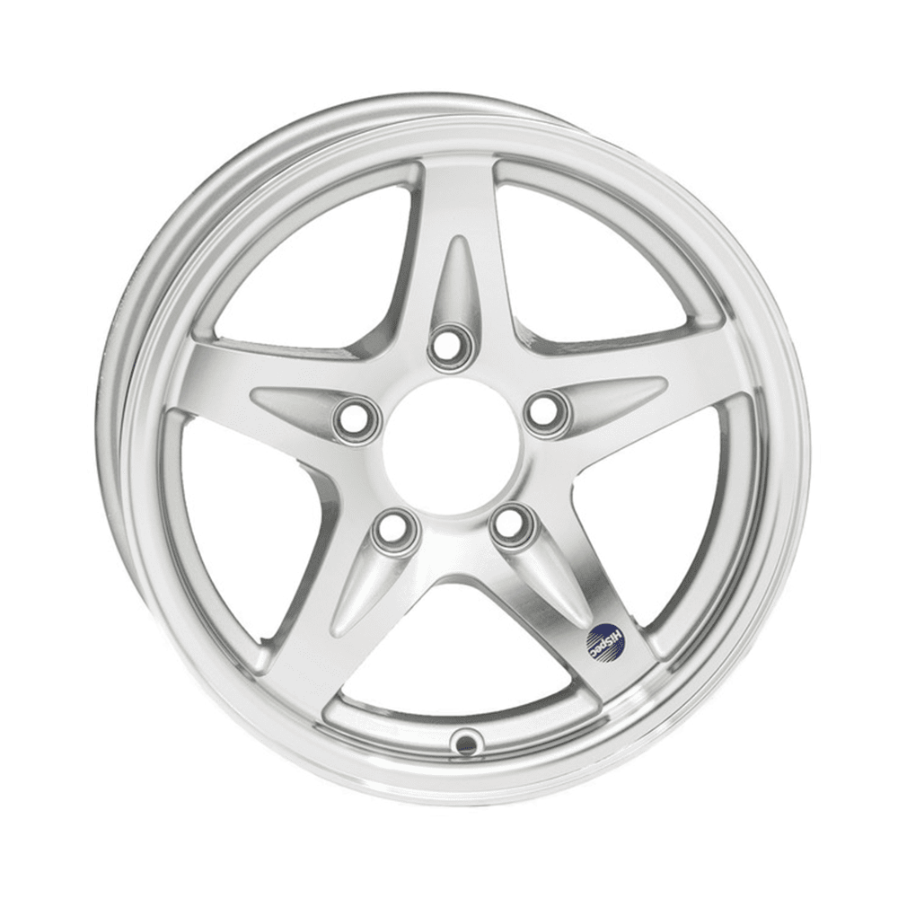 15X5 5Lug on 4.5" Aluminum Series 14 Trailer Wheel 1455545S