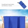 thumbnail image 5 of PiccoCasa Microfiber Quick-dry Sand Free Beach Travel Towel 30"x60" Dark Blue, 5 of 7