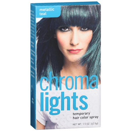 Chromalights Metallic Teal Temporary Hair Color Spray Chromalights Metallic Teal Temporary Hair Color Spray