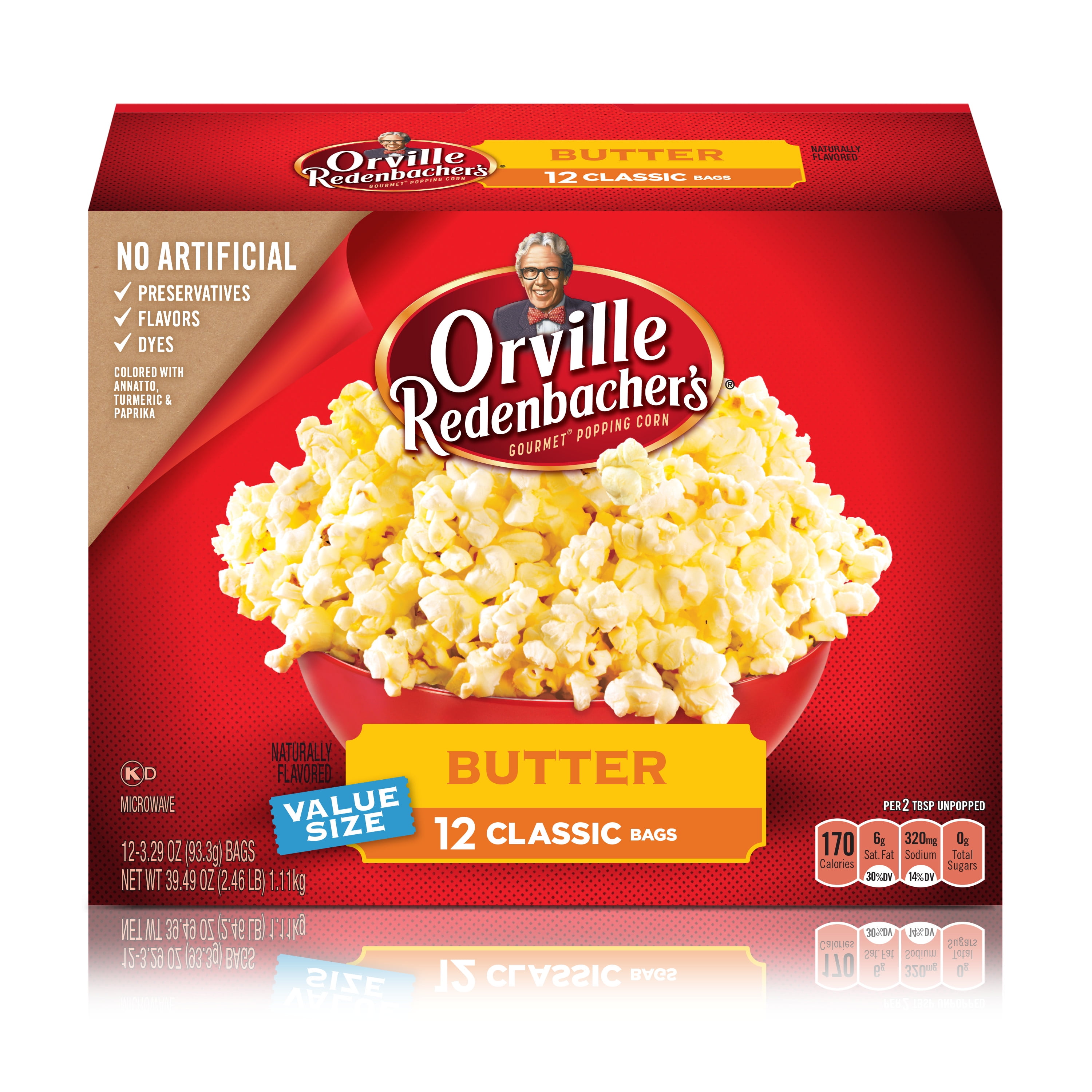 Orville Redenbacher S Er Microwave Popcorn 12 Ct 3 29 Oz Er Microwave Popcorn