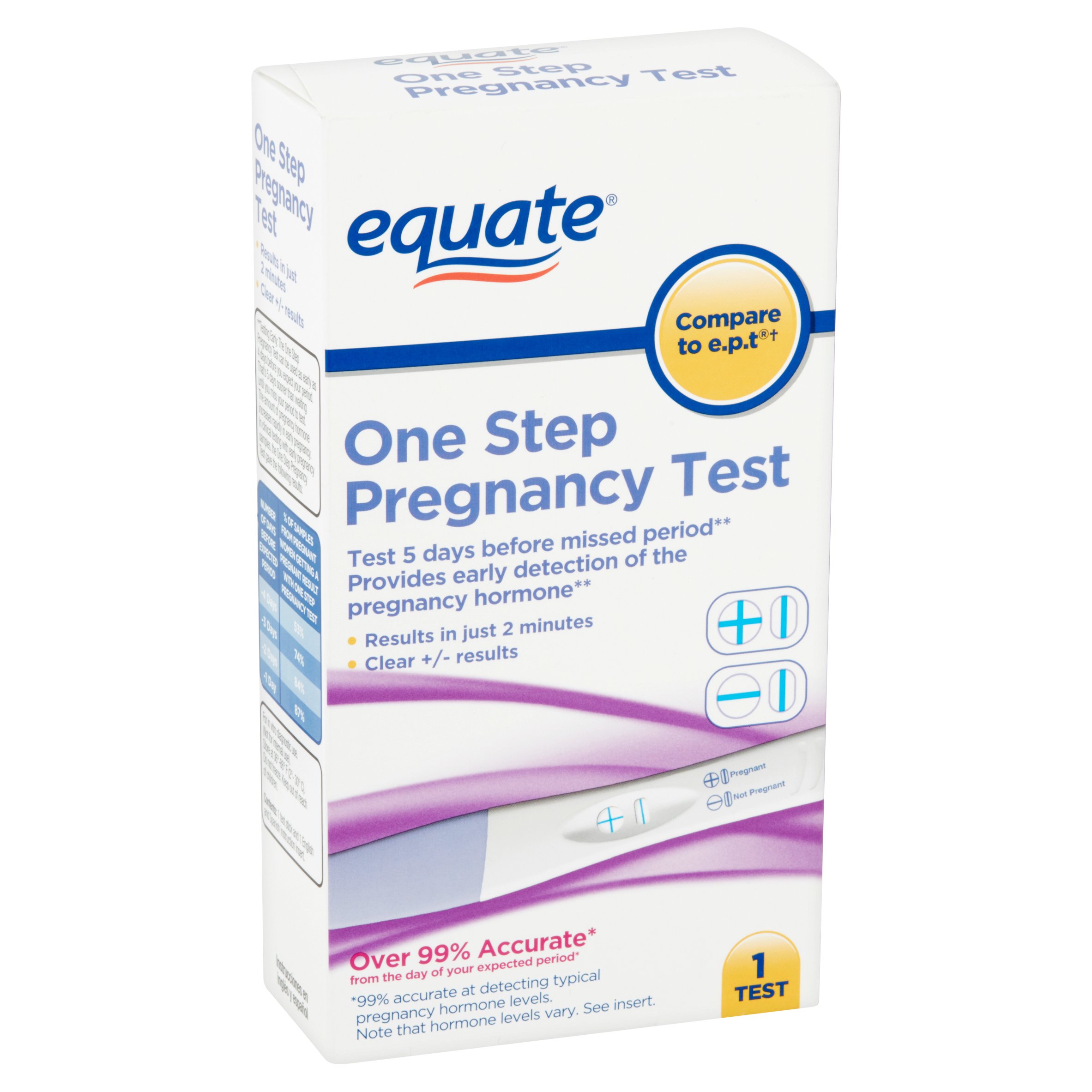 Equate One Step Pregnancy Test - image 2 of 5