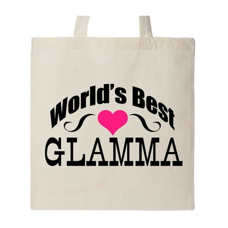 World's Best Glamma Tote Bag Natural One Size (Best Purse In The World)