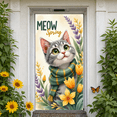 thumbnail image 5 of Theme Meow Spring Banner Spring Style Floral Backdrop Cute Design Pastel Colors Spring Background for Spring Decoration Home Decor Photo Prop, 5 of 9