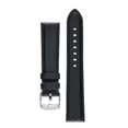 thumbnail image 5 of Morellato Croquet (Ec) Genuine Leather Watch Strap - Black - 20mm - Chrome-plated Stainless Steel Buckle - EASY CLICK Collection, 5 of 10