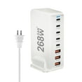 thumbnail image 1 of Chargeur de Bureau 268 W, Chargeur PD USB Type‐C à 8 Ports, Charge Rapide, Chargeur USB Mobile, 1 of 6
