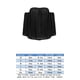 thumbnail image 5 of Blusa informal con hombros descubiertos para mujer, blusas sin tirantes, blusas con mangas de campana de color puro y sin tirantes sidaley FS7048-05, 5 of 5