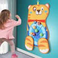 thumbnail image 4 of Bangcool Kids Dart Set Cute Double Sided Number Design Dart Board Game Sticky Ball Game, 4 of 10