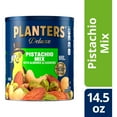 PLANTERS Deluxe Pistachio Mix, Party Snacks, PlantBased Protein, 14.5