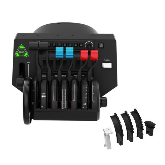 Honeycomb Aeronautical Bravo Throttle Quadrant Bundle with Honeycomb Aeronautical Flap Kit for Bravo Throttle Quadrant (2 Items)