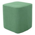 thumbnail image 2 of Housses pour Repose-Pieds Carrés, Housse Décorative pour Pouf, Vert, 2 of 8