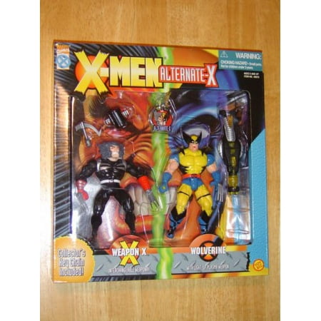 X-Men Alternate X Weapon X Wolverine Collectors Action Figure Toy Biz 1996
