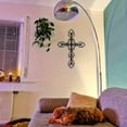thumbnail image 3 of HELLOYOUNG Metal Cross Wall Art Decorative Sculpture, Retro Religious Wall Decor for Living Room Church  Indoor Outdoor, Ideal  Easter Holiday Gift Outdoor Decorations & Accessories, 3 of 10