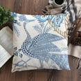 thumbnail image 6 of Chinese style blue and white porcelain peacock Pillow Covers Decorative Couch Pillow Cases Set of 2 Throw Pillows Decor For Living Room Bed Couch Sofa Porch(16x16,blue and white porcelain decoration), 6 of 7