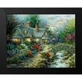 thumbnail image 2 of Country Cottage 24x20 Black Modern Framed Museum Art Print Titled - Boehme, Nicky, 2 of 5