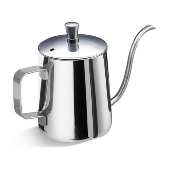 304 Stainlesss Steel Coffee Pots Convenient 350/600ML Coffee Maker with Lid Reliable Kettles for Brewing Beverages