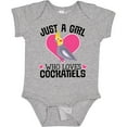 thumbnail image 3 of Inktastic Cockatiel Just a Girl Who Loves Girls Baby Bodysuit, 3 of 5