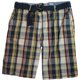 thumbnail image 1 of Ecko Unltd. Pantalones cortos chinos informales de color caqui a cuadros para hombre, blanco, 38 Ecko Unltd. chino, 1 of 1