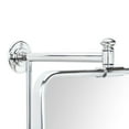 thumbnail image 5 of TEHOME Chrome Rounded Rectangle Pivot-N-View Bathroom Vanity Mirror 14x22", 5 of 5