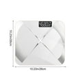 thumbnail image 3 of HLONK Scale for Body Weight  Digital Scale  Body Composition Scale  Smart Scale  Weighing Smart Bath Foot Scales for Weight 500 lbs, 3 of 6